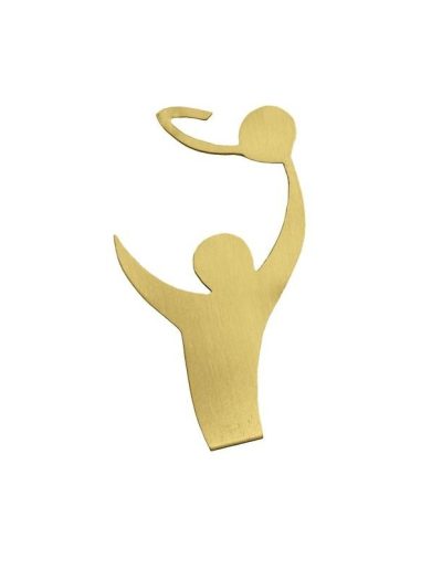 ALEGORÍA DE BALONCESTO DE LATÓN