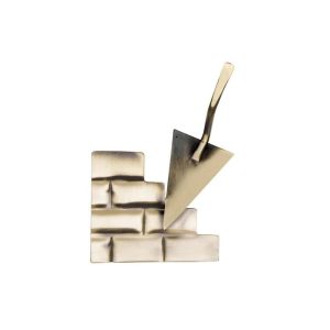 ALEGORÍA DE ALBAÑILERÍA DE LATÓN