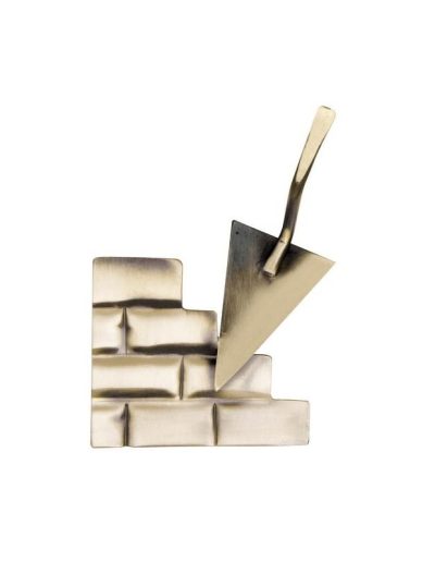 ALEGORÍA DE ALBAÑILERÍA DE LATÓN