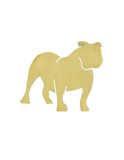 ALEGORÍA DE AGILITY PERROS DE LATÓN