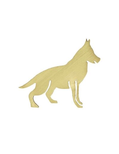 ALEGORÍA DE AGILITY PERROS DE LATÓN