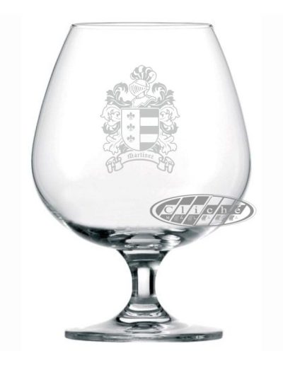 COPA DE BRANDY GRABADA - CRISTAL - 72 CL.