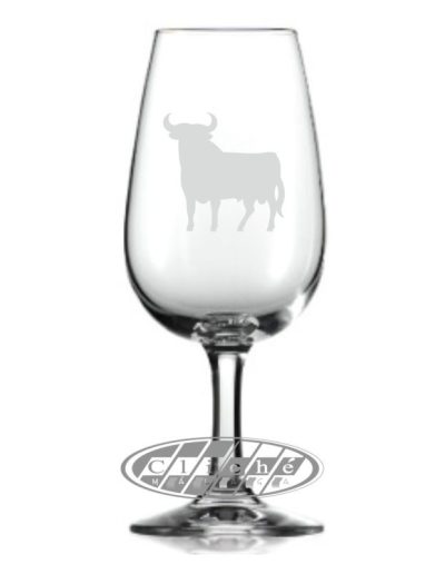 COPA CATAVINO GRABADA - CRISTAL - 15 CL.