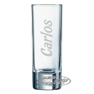VASO DE LICOR CHUPITO GRABADO - CRISTAL - 6 CL.
