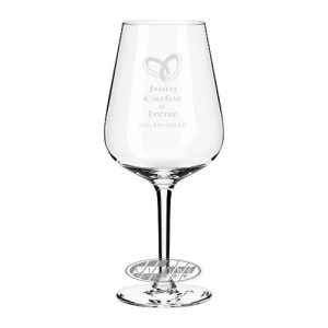 COPA DE VINO GRABADA - CRISTAL - 60 CL.