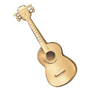 ALEGORÍA DE MÚSICA - GUITARRA DE LATÓN