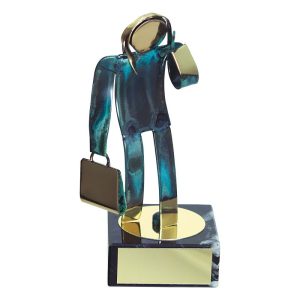 TROFEO ESCULTURA DE EJECUTIVA. 4 TAMAÑOS