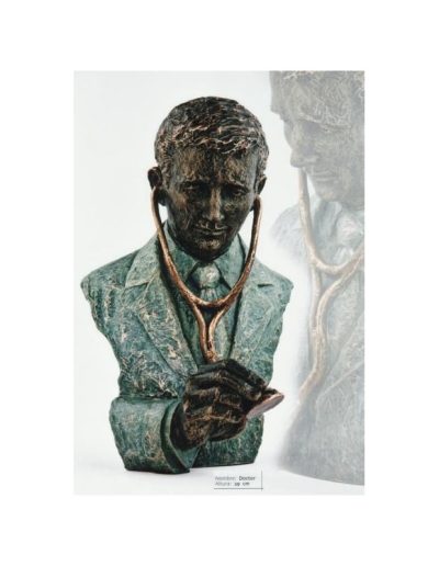 ESCULTURA DOCTOR-MÉDICO. GRABACIÓN GRATIS.
