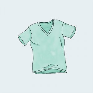 V-Neck T-Shirt - Green