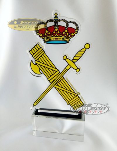 TROFEO GUARDIA CIVIL PARA TROFEO O REGALO