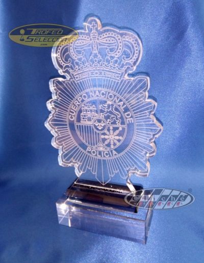 TROFEO POLICÍA NACIONAL PARA TROFEO O REGALO