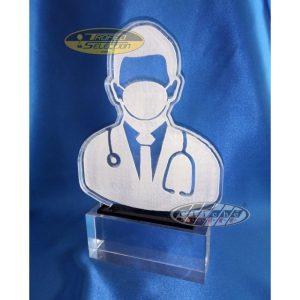 TROFEO PARA DOCTORES, ENFERMEROS, AUXILIARES