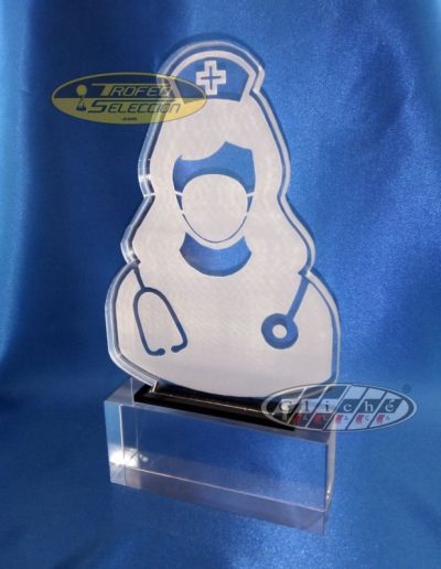 TROFEO PARA ENFERMERAS, DOCTORAS, ATS