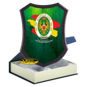 METOPA DE MADERA C/ PLACA PERSONALIZADA A COLOR - TRÁFICO