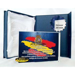 CRISTAL PERSONALIZADO A TODO COLOR POLICÍA CNP. 2 TAMAÑOS