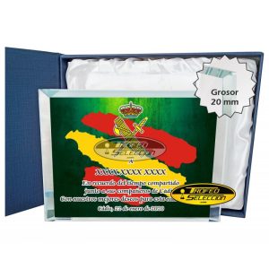 CRISTAL PERSONALIZADO A TODO COLOR GUARDIA CIVIL. 3 TAMAÑOS