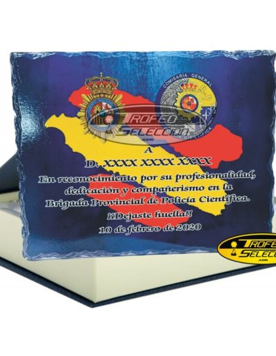 PLACA DE CERÁMICA PERSONALIZADA C/ESTUCHE