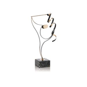 TROFEO DE GIMNASIA DE LATÓN. 3 TAMAÑOS